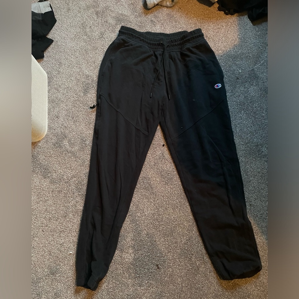 Black champion sweatpants